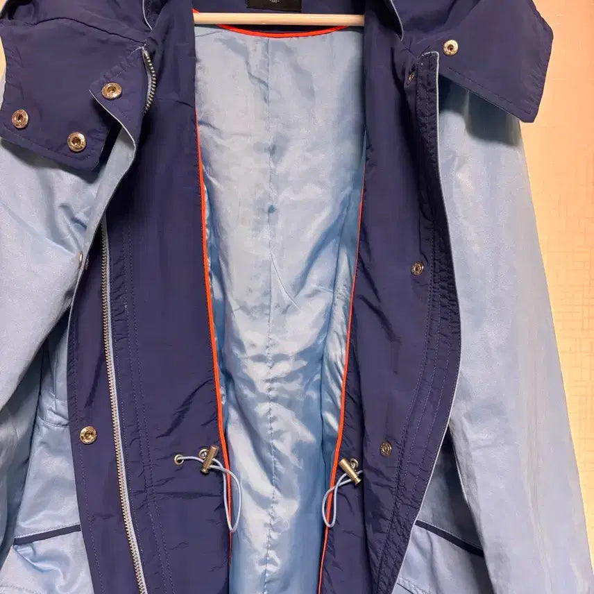 [BUNJANG] Bang Bang Color-Blocked Hooded Windbreaker Jacket / 뱅뱅 바람막이 후드 자켓