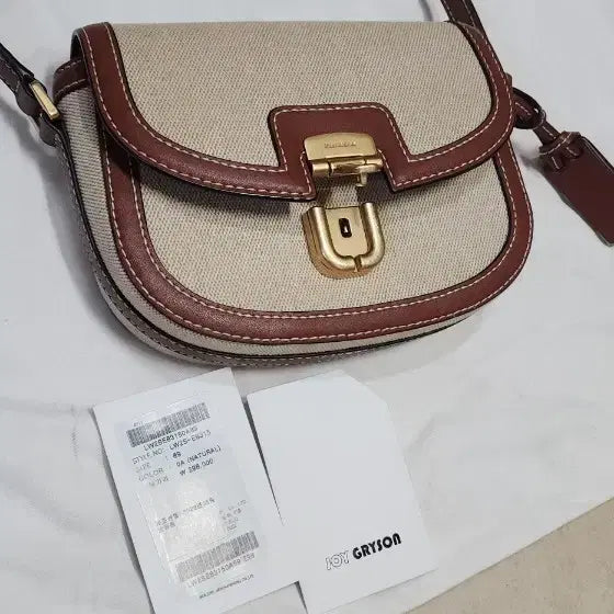 [BUNJANG] Joy Gryson Serendipity Canvas Mini Crossbody Bag / 조이그라이슨 세렌디피티 캔버스 미니크로스백