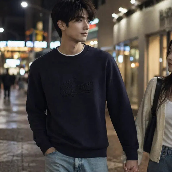 [SOLD OUT] [남자-100]LACOSTE 라코스테 빅크록 맨투맨티셔츠