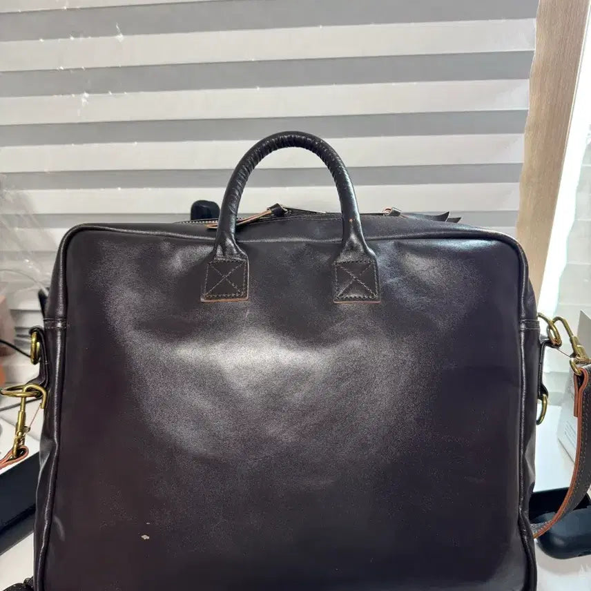 [BUNJANG] MBS A2 14-inch Shoulder Bag / 엠비스 mbs a2가방 14인치 브라운