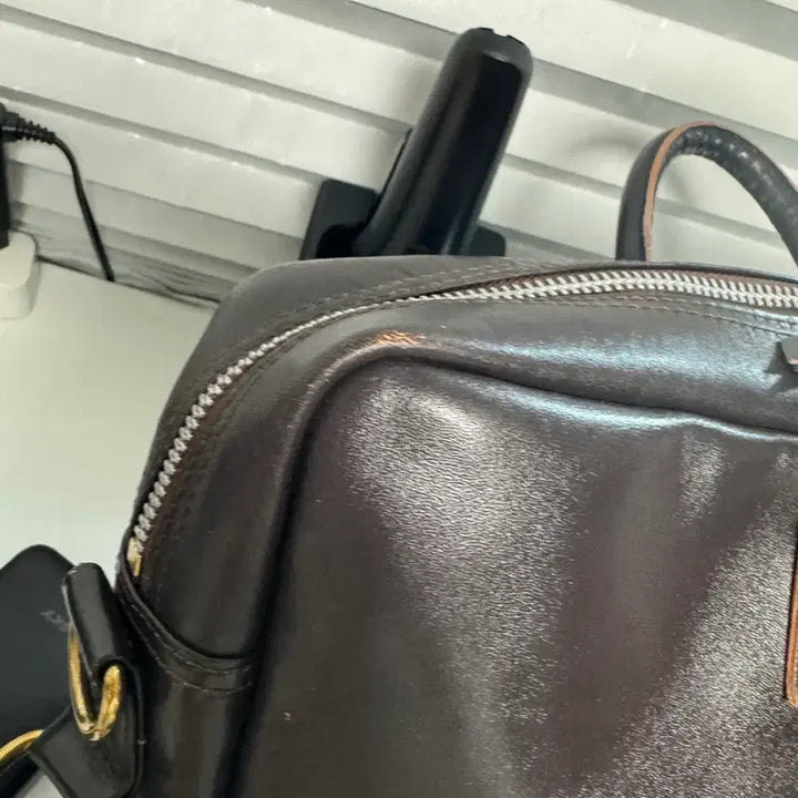 [BUNJANG] MBS A2 14-inch Shoulder Bag / 엠비스 mbs a2가방 14인치 브라운