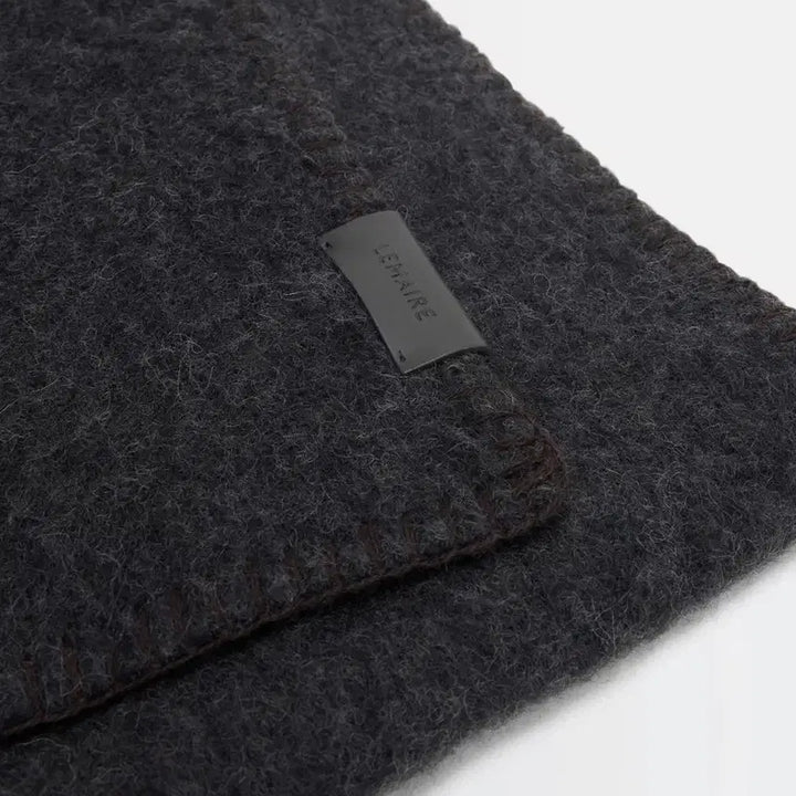 [BUNJANG] Lemaire Cocotte Fluffy Scarf Anthracite / 25FW 르메르머플러! 에토스 얼바닉30 le917 더바넷 포터리 보테가