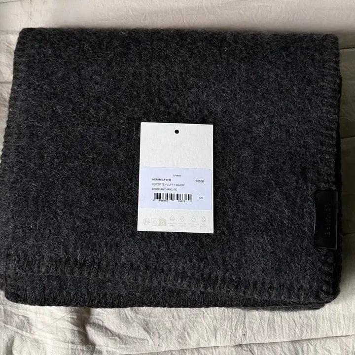 [BUNJANG] Lemaire Cocotte Fluffy Scarf Anthracite / 25FW 르메르머플러! 에토스 얼바닉30 le917 더바넷 포터리 보테가