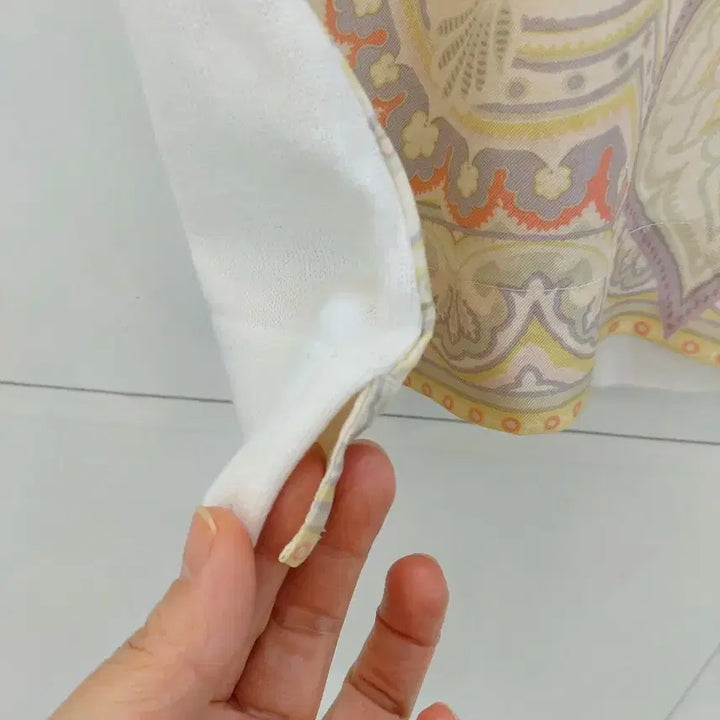 [SOLD OUT] 에트로 페이즐리 실크앞판 반팔 티셔츠 55~66