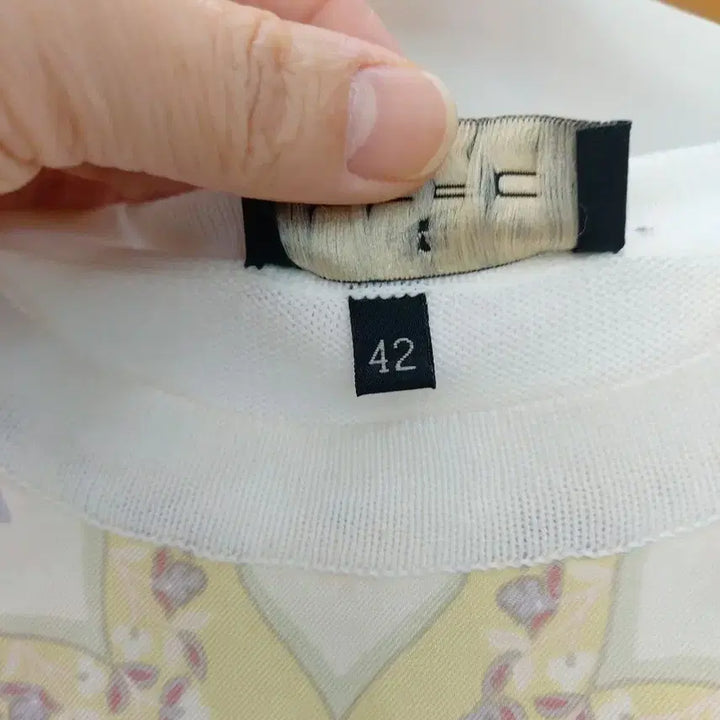 [SOLD OUT] 에트로 페이즐리 실크앞판 반팔 티셔츠 55~66
