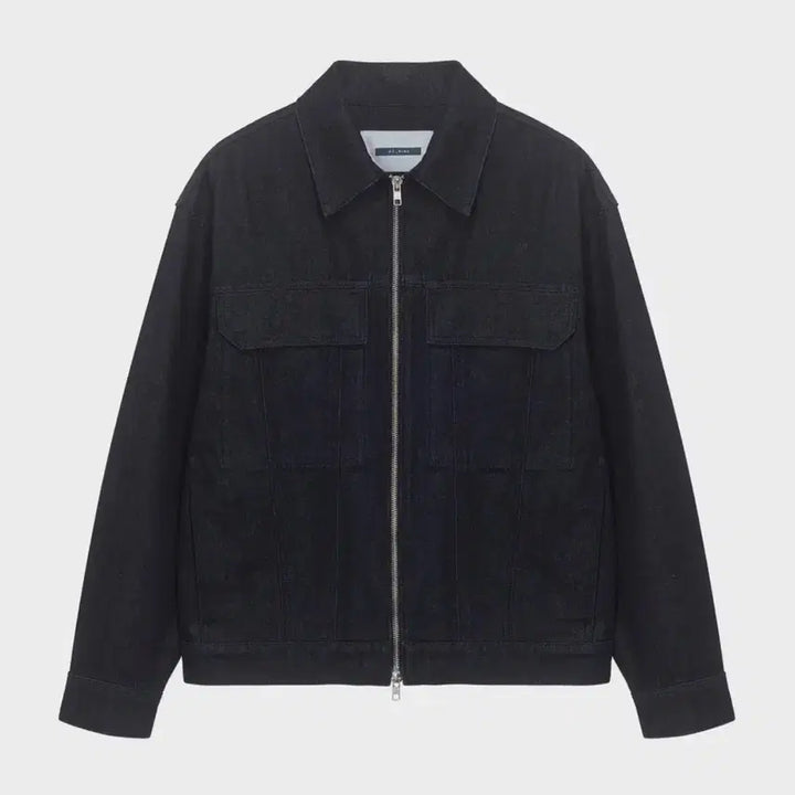[BUNJANG] Mind Bridge Low Denim Zip-up Trucker Jacket / 마인드브릿지 로우 데님 집업 트러커 자켓 100