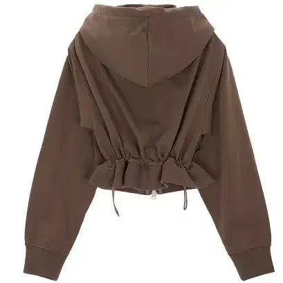 [BUNJANG] Matinkim Zip-up Hoodie / 마뗑킴 집업 크롭 후드 새상품