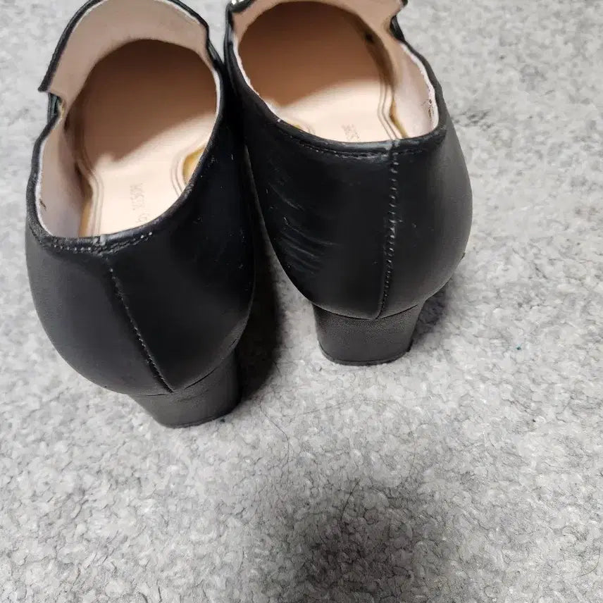 [BUNJANG] MISSOPE Black Platform Heels 240 - 5cm / 미소페  MISSOPE 블랙 통굽 구두-240-굽5센티