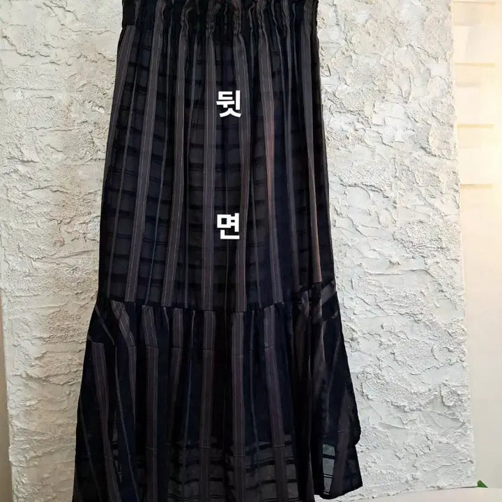 [BUNJANG] MINE 3-Piece Set - Linen Jacket, Asymmetrical Skirt, Satin Blouse / 3종 개별(55) 한섬MINE 마인 언발스커트. 린넨자켓 새틴블라우스