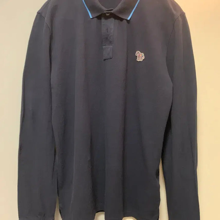 [BUNJANG] Paul Smith Navy Long Sleeve Polo Shirt / 무료배송 폴스미스 네이비 긴팔 폴로티셔츠