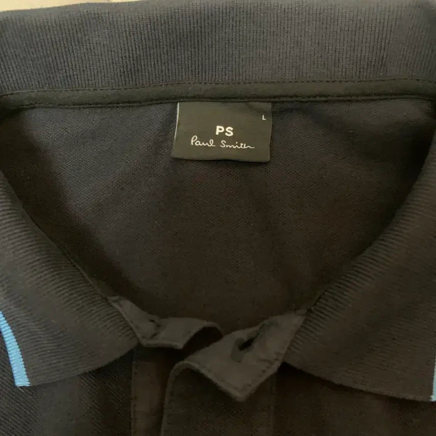 [BUNJANG] Paul Smith Navy Long Sleeve Polo Shirt / 무료배송 폴스미스 네이비 긴팔 폴로티셔츠