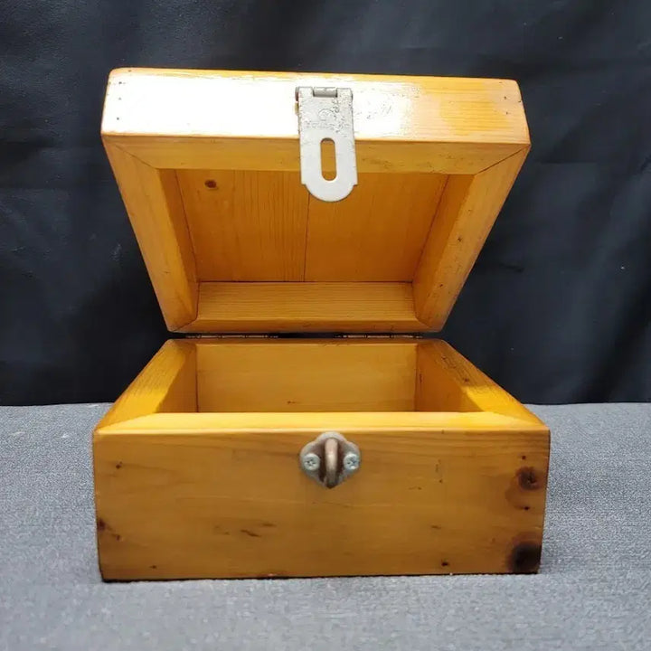 [BUNJANG] Vintage Wooden Storage Box / 원목 나무합 상자
