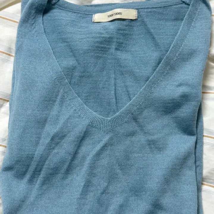 [BUNJANG] Code:U Ale Knit Short Sleeve Knit / 코드유 반팔니트 ale knit