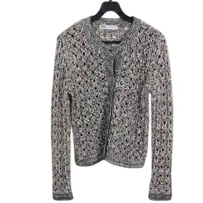 [BUNJANG] ZARA Punch Knit Cardigan Jacket - Women&