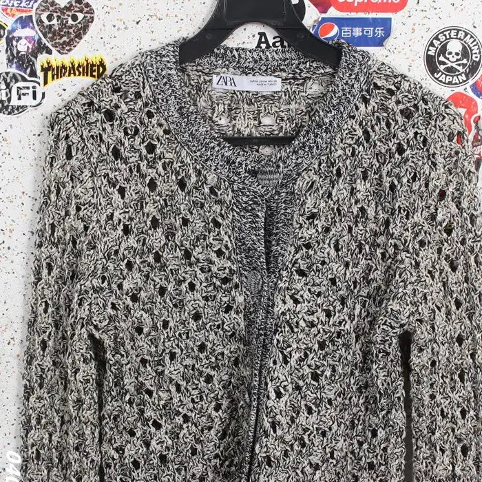 [BUNJANG] ZARA Punch Knit Cardigan Jacket - Women&