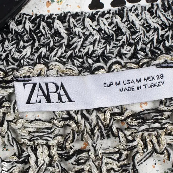 [BUNJANG] ZARA Punch Knit Cardigan Jacket - Women&