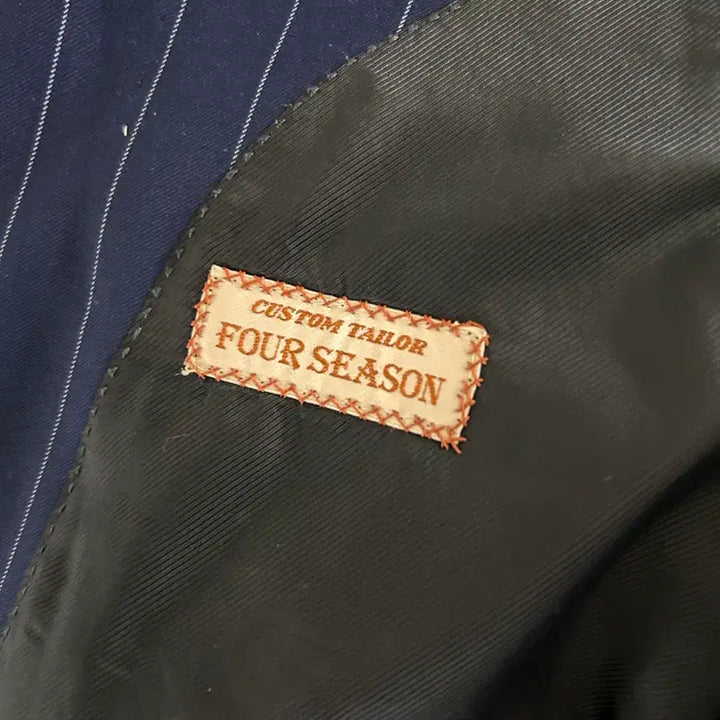 [BUNJANG] Luzenblan Blue Check Jacket Size 105-110 / 루젠블랑 블루 체크 자켓 105-110