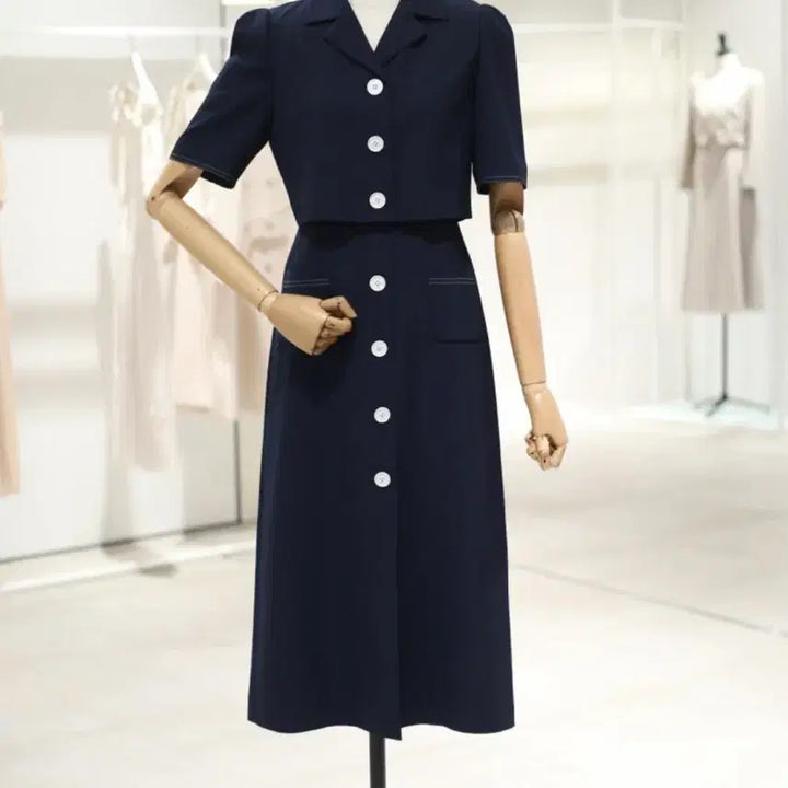 [BUNJANG] It MICHAA Two-Way Navy Dress / 잇미샤 투웨이 원피스 55