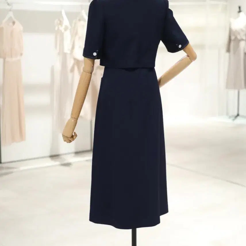 [BUNJANG] It MICHAA Two-Way Navy Dress / 잇미샤 투웨이 원피스 55