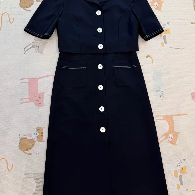 [BUNJANG] It MICHAA Two-Way Navy Dress / 잇미샤 투웨이 원피스 55