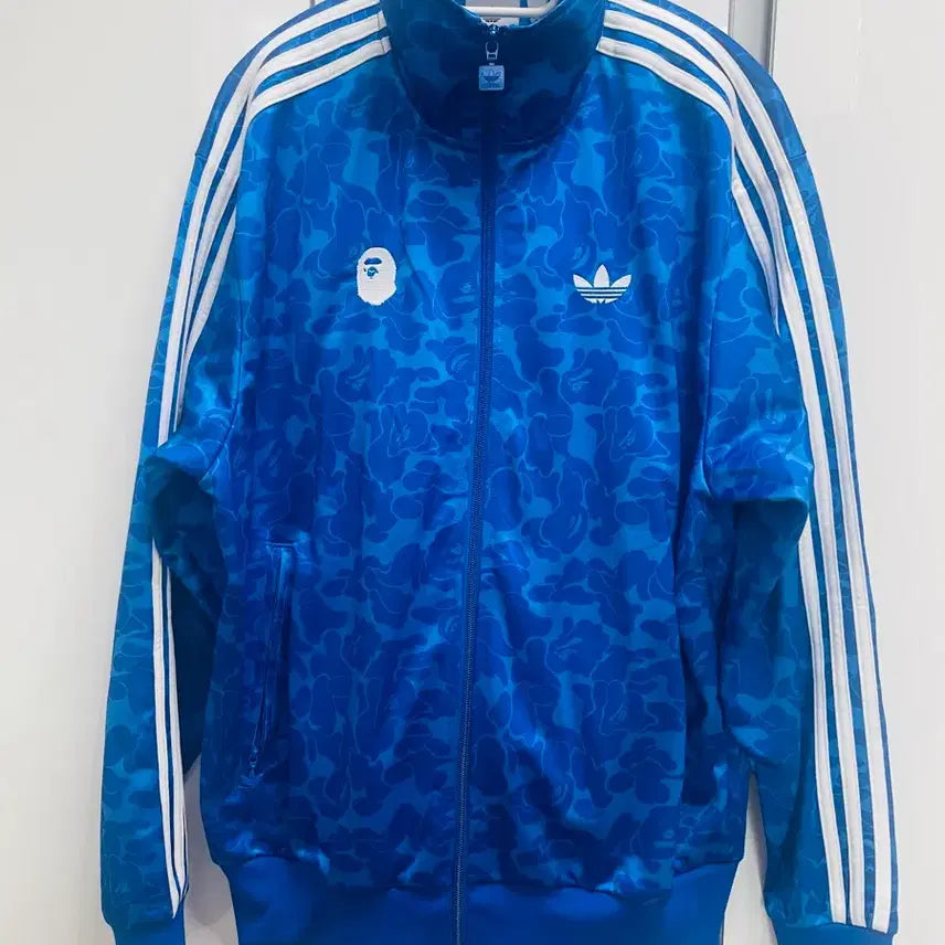 [BUNJANG] Adidas x Bape Track Set Blue (New) / 아디다스 x 베이프 트랙 세트 블루 (새상품) 미국 버젼