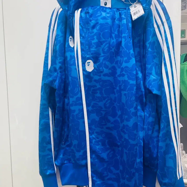 [BUNJANG] Adidas x Bape Track Set Blue (New) / 아디다스 x 베이프 트랙 세트 블루 (새상품) 미국 버젼