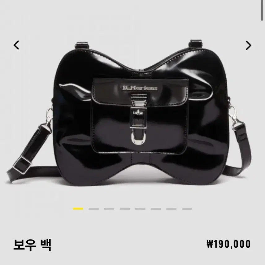 [BUNJANG] Dr. Martens Bow Bag Black 3-Way Bag / 닥터마틴 보우백 블랙 백팩 숄더 크로스