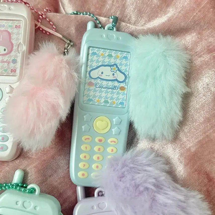 [BUNJANG] Sanrio Kogal Feature Phone Photo Holder Bundle Set / 산리오 코갸루   헤이세이 피처폰 증사 포토 홀더 일괄 핸드폰 키링 갸루
