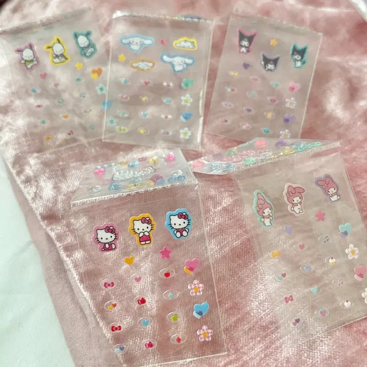[BUNJANG] Sanrio Kogal Feature Phone Photo Holder Bundle Set / 산리오 코갸루   헤이세이 피처폰 증사 포토 홀더 일괄 핸드폰 키링 갸루
