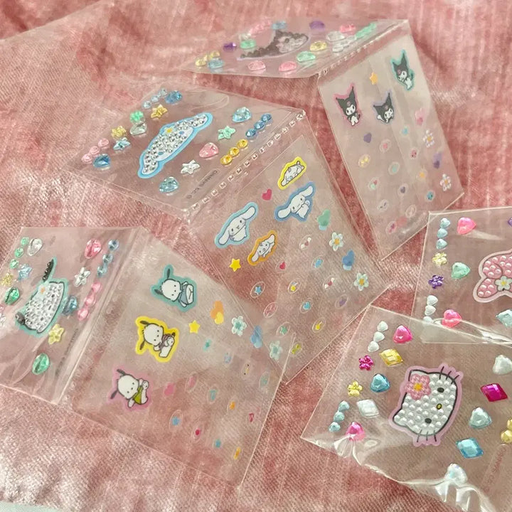 [BUNJANG] Sanrio Kogal Feature Phone Photo Holder Bundle Set / 산리오 코갸루   헤이세이 피처폰 증사 포토 홀더 일괄 핸드폰 키링 갸루