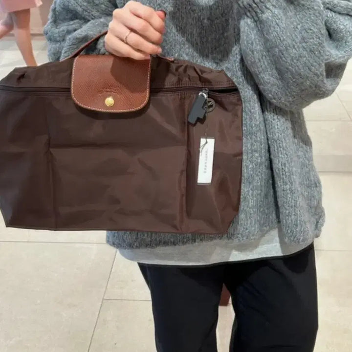 [BUNJANG] Longchamp Le Pliage Top Handle Briefcase / [새상품]롱샴 르플리아쥬 탑핸들 브리프케이스