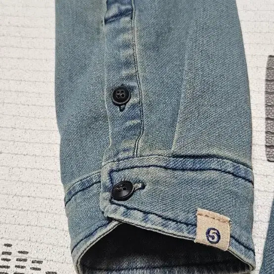 [SOLD OUT] fiver 코오롱 다잉 데님 셔츠 105