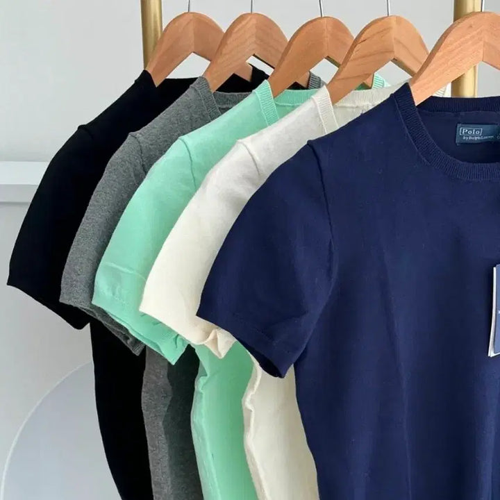 [BUNJANG] Polo Ralph Lauren Cotton Blend Short Sleeve Sweater / 