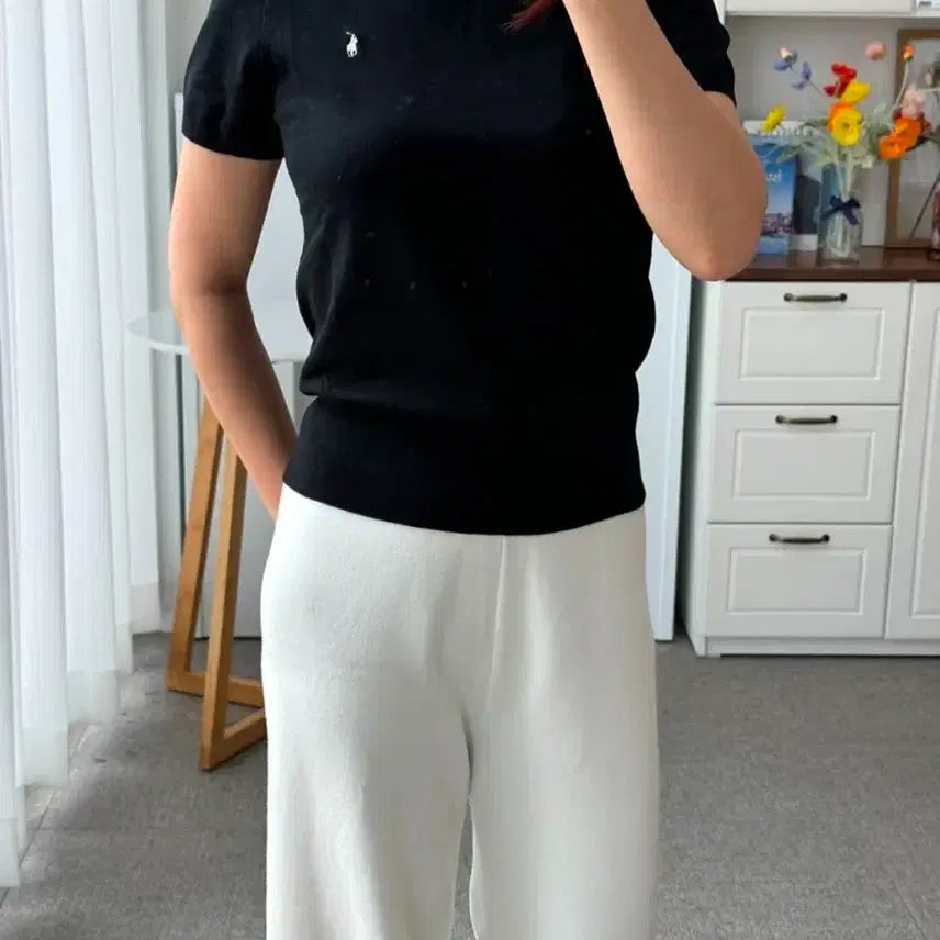 [BUNJANG] Polo Ralph Lauren Cotton Blend Short Sleeve Sweater / 