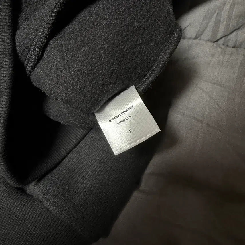 [SOLD OUT] 플리즈노팔로우 베키 퍼 후드 집업 블랙