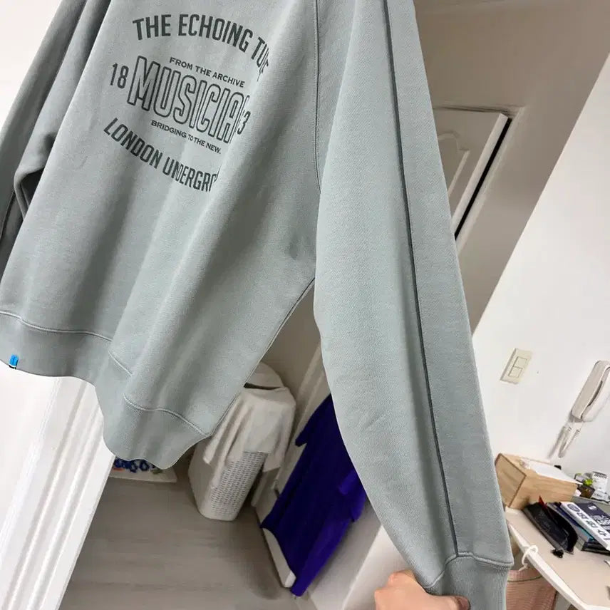 [BUNJANG] EQL London Underground Sweatshirt / 한섬 EQL 수입 브랜드 런던 언더그라운드 맨투맨