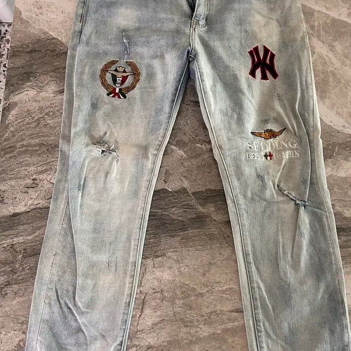 [BUNJANG] New Era Light Wash Jeans 36 / 뉴에라 연청바지  보세 36