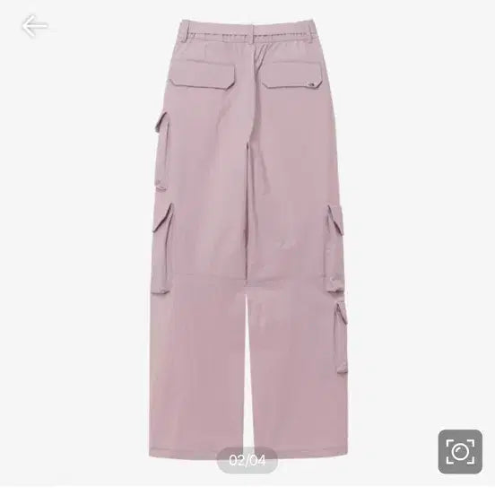 [BUNJANG] The North Face White Label Pink Cargo Pants (M) / 노스페이스 화이트라벨 핑크 카고 바지 m새상품