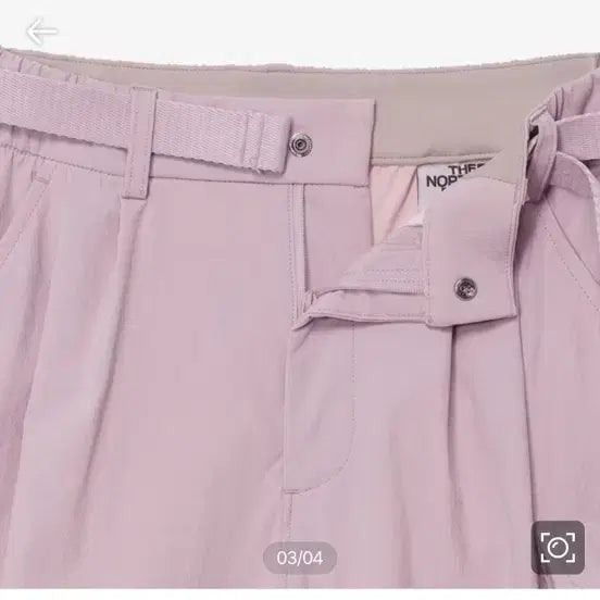 [BUNJANG] The North Face White Label Pink Cargo Pants (M) / 노스페이스 화이트라벨 핑크 카고 바지 m새상품