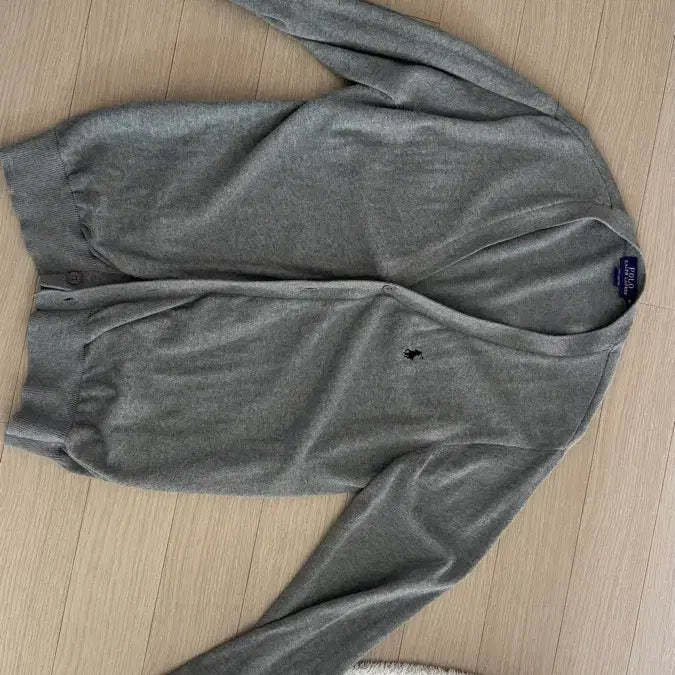 [BUNJANG] Ralph Lauren Cardigan Gray M Size / 랄프로렌 가디건 그레이 m사이즈 팝니다.