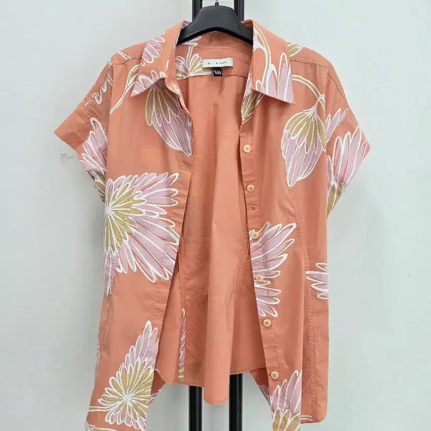 [BUNJANG] MICHAA Hawaiian Short-Sleeve Shirt / 정품 미샤 MICHAA 하와이안 반팔 셔츠