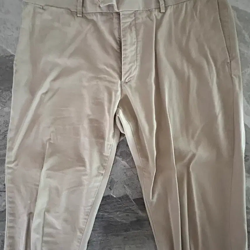 [BUNJANG] Polo Slim Fit Khaki Pants / 폴로 면바지 슬림핏 34