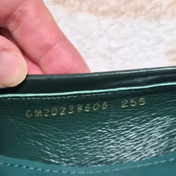 [BUNJANG] GEIGER Loafers 255 - Deep Green / GEIGER 로퍼 255 사이즈 판매합니다.