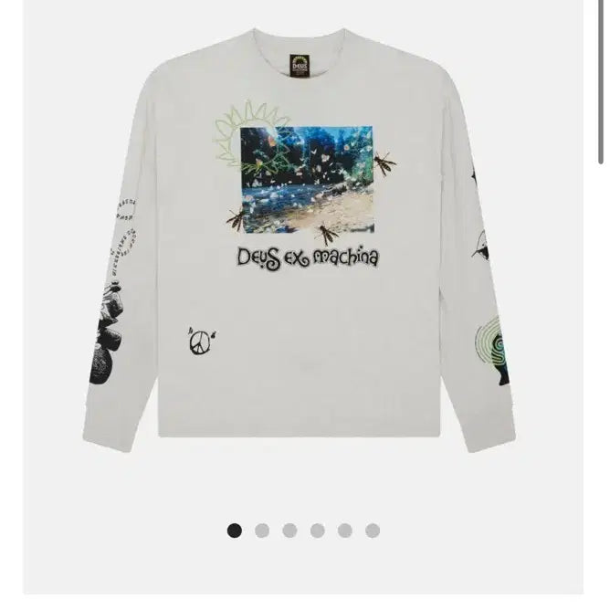 [BUNJANG] Deus Ex Machina Migration Long Sleeve T-shirt / 데우스 엑스 마키나 마이그레이션 롱슬리브티