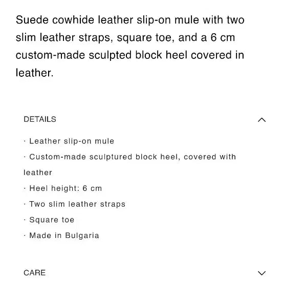 [BUNJANG] By Far Tanya Black Suede Mule Sandals / 새상품 명품 바이파 샌들 뮬 245 38