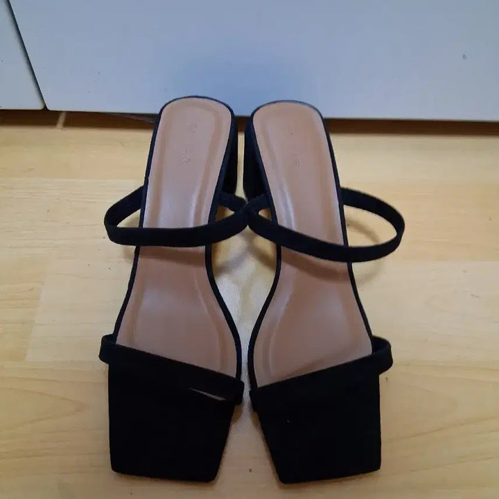 [BUNJANG] By Far Tanya Black Suede Mule Sandals / 새상품 명품 바이파 샌들 뮬 245 38
