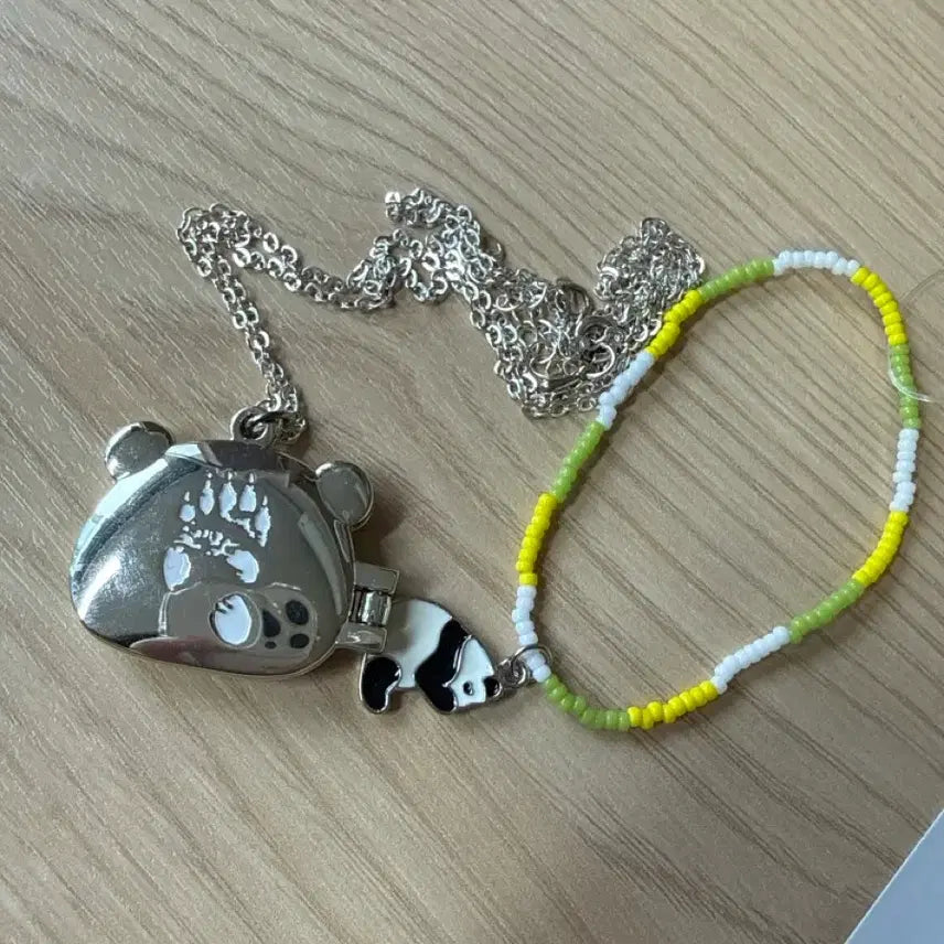 [BUNJANG] Fubao Rocket Necklace / 푸바오 로켓 목걸이