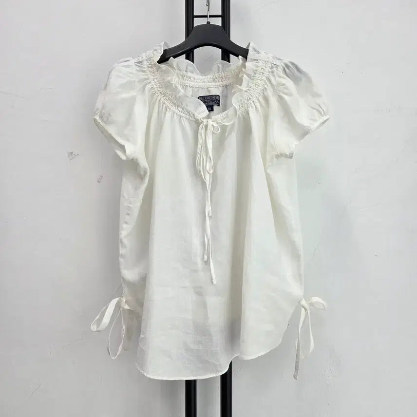 [SOLD OUT] 정품 폴로진스 POLO JEANSE 린넨 반팔 블라우스