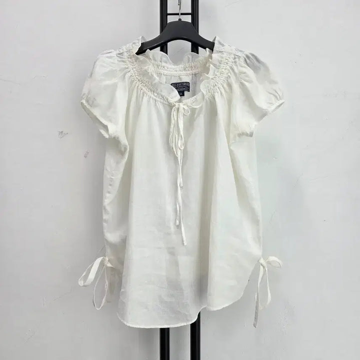 [SOLD OUT] 정품 폴로진스 POLO JEANSE 린넨 반팔 블라우스