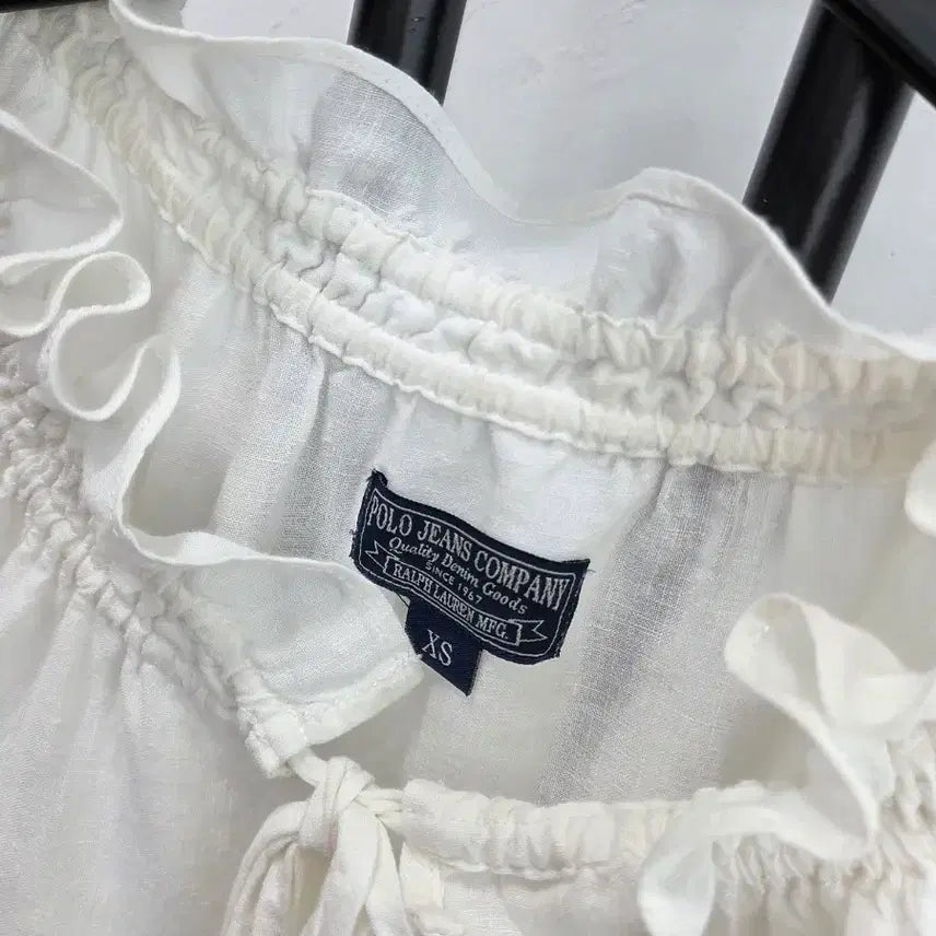 [SOLD OUT] 정품 폴로진스 POLO JEANSE 린넨 반팔 블라우스